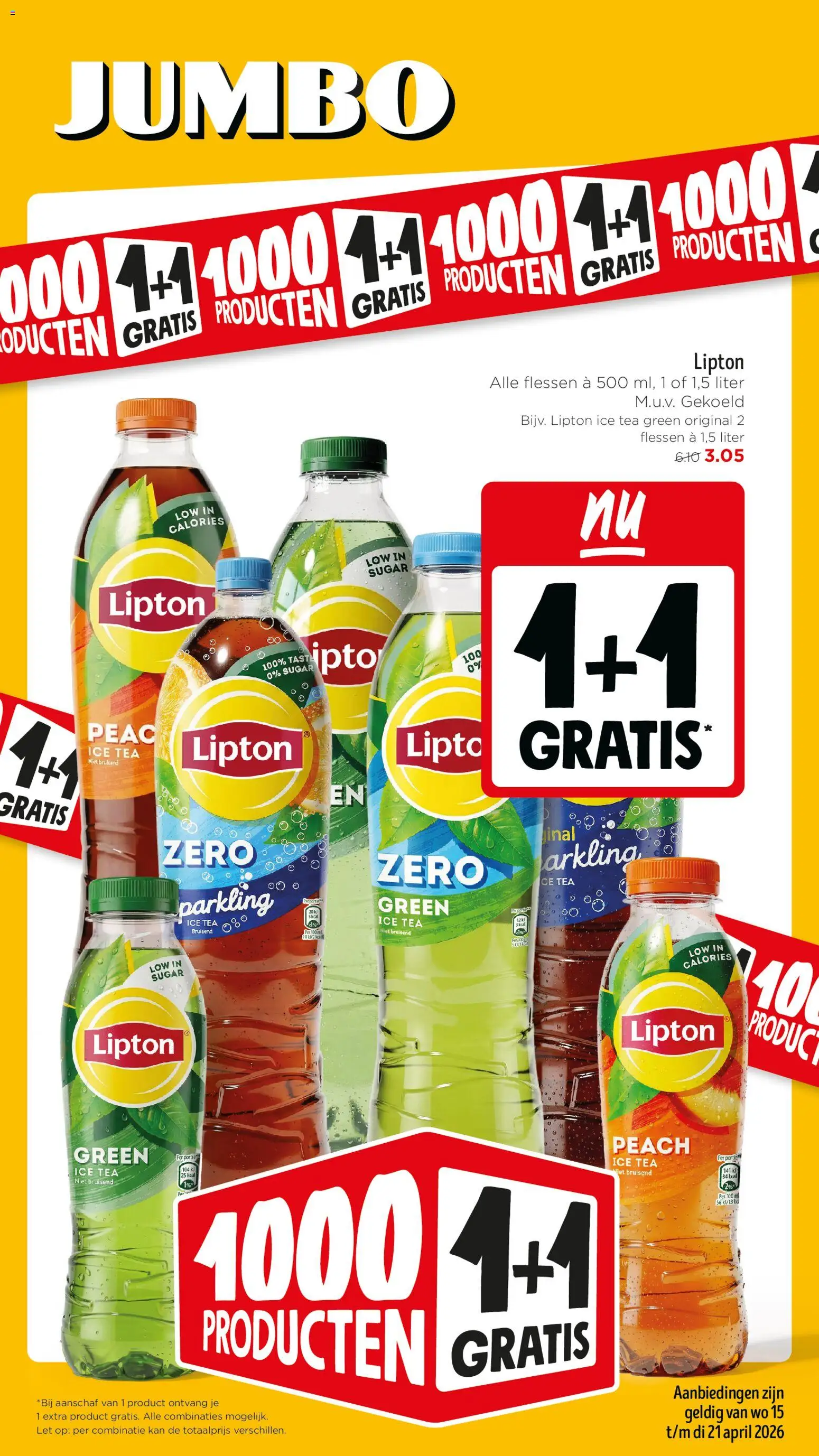 Voorbeeld van Jumbo folder week 16 van winkel Jumbo geldig vanaf 15-04-2026