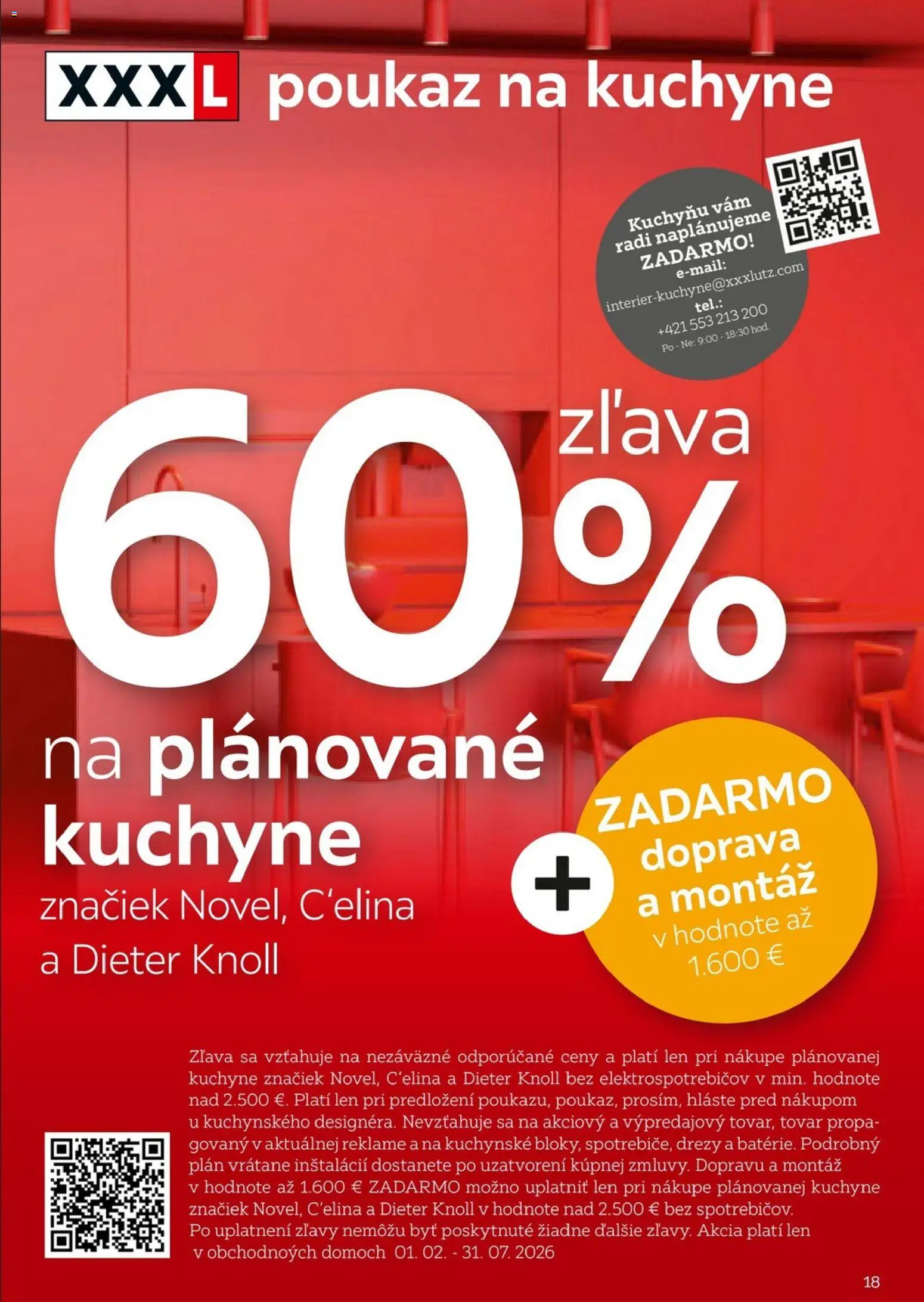 Náhľad XXXLutz letáku platného od 01.02.2026 - Kuchyne, Drezy