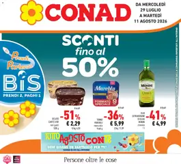 Anteprima dell'opuscolo Conad volantino Lombardia dal negozio Conad valido da 29/07/2026