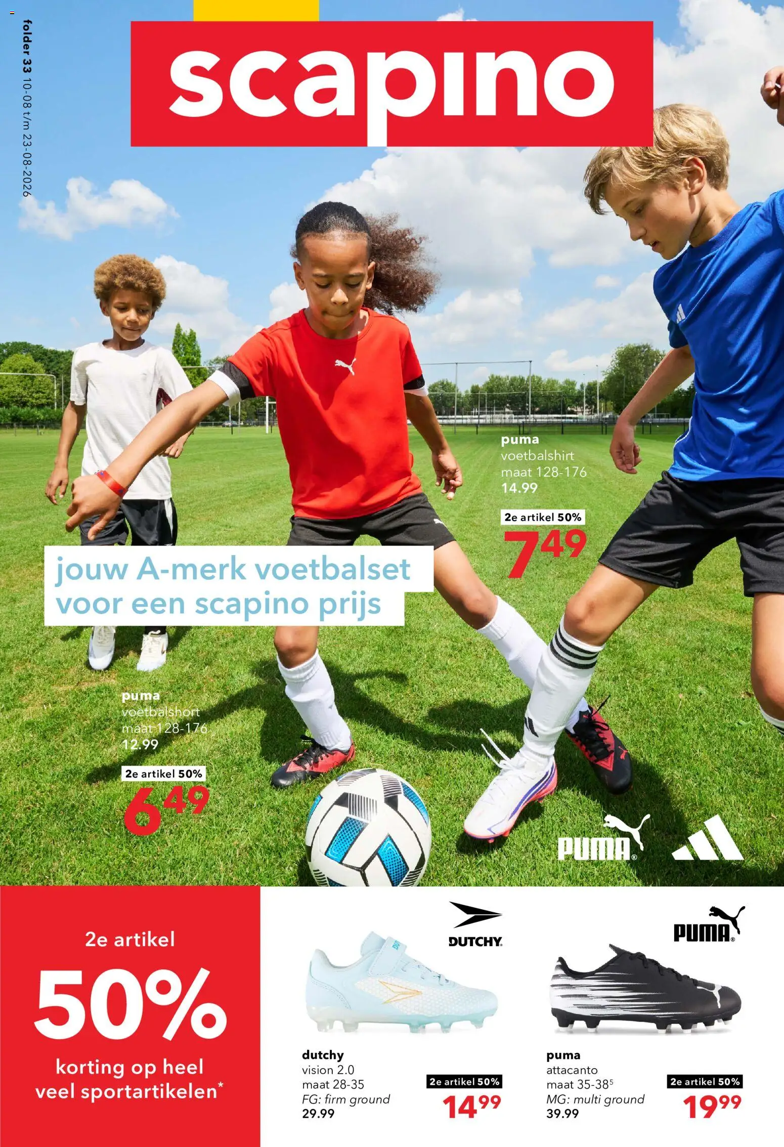 Voorbeeld van Scapino folder van winkel Scapino geldig vanaf 10-08-2026