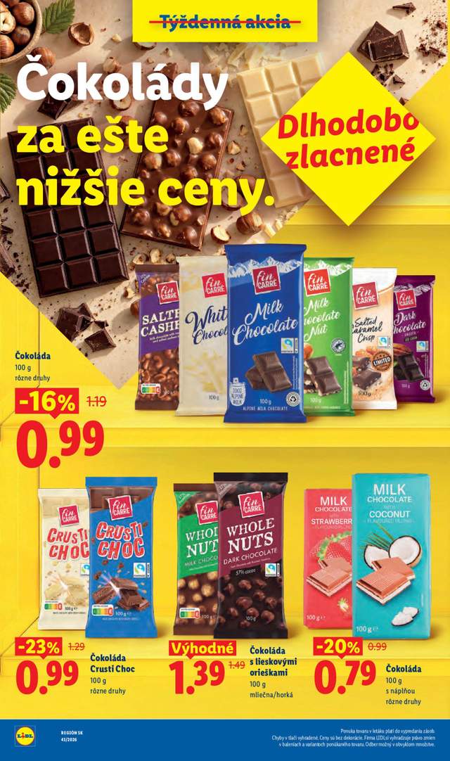 Nový Lidl leták od 19.10.