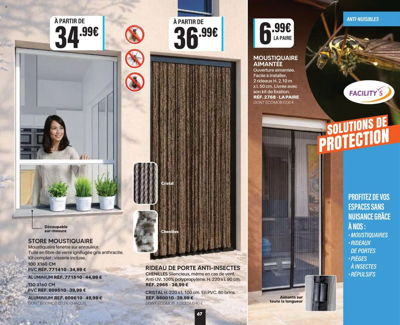 Prévisualisation de Shopix Catalogue Autome-Hiver 2026/2027 du magasin Shopix formulaire valide 01/09/2026 - Store, Moustiquaire, Porte, Rideau, Rideaux, Moustiquaire aimantée, Portes