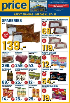 Forhåndsvis Price Lagerbutikk kundeavis fra butikk Price Lagerbutikk gyldig fra 29/04/2026