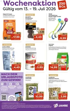 Vorschau von dem Prospekt des Geschäftes Zoo & co, gültig ab dem 13.07.2026