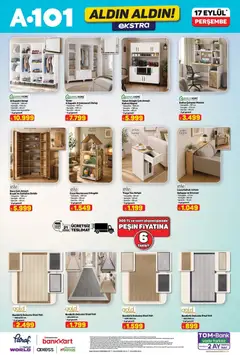 A101 A101 - Katalog Aldın Aldın Ekstra 17.09.2026 - Broşürünün önizlemesi