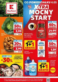 Pogląd gazetki "Kaufland gazetka - Mocny start" ze sklepu Kaufland ważnej od 04.05.2026