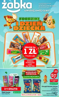 Pogląd gazetki "Żabka gazetka" ze sklepu Żabka ważnej od 20.05.2026