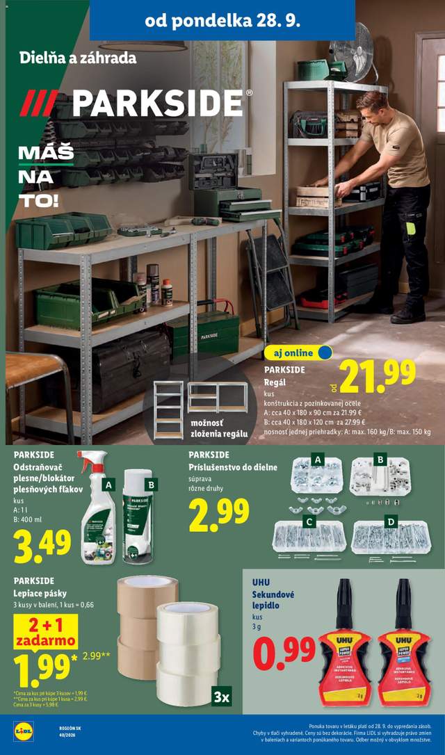 Nový Lidl leták od 28.09.