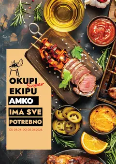 Pregled letka AMKO katalog trgovine AMKO vrijedi od 28.04.2026