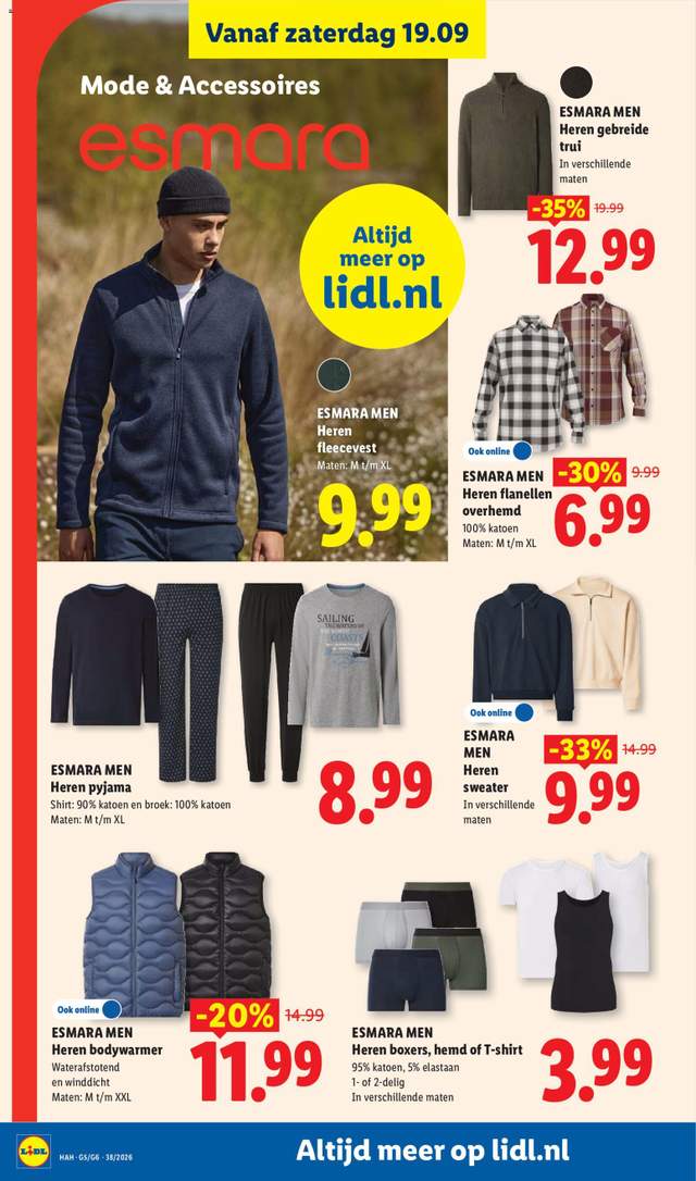 Nieuwe Lidl folder vanaf 14-09