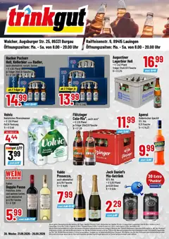 Vorschau von dem Prospekt des Geschäftes Trinkgut, gültig ab dem 21.09.2026