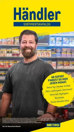 Vorschau von dem Prospekt des Geschäftes Metro, gültig ab dem 04.10.2026