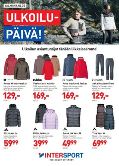 Kaupan Intersport Intersport Ulkoilu päivä esikatselu, voimassa 26/09/2026