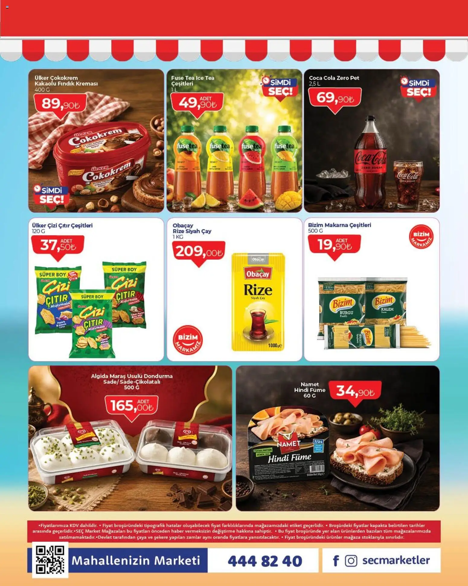 Seç Market Seç Market Katalog 04.06.2026 - Broşürünün önizlemesi - Fındık, Dondurma, Çay, Makarna, Fuse tea, Hindi füme, Ice tea, Atıştırmalık