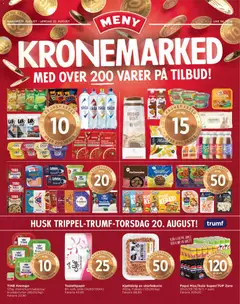 Forhåndsvis Meny kundeavis fra butikk Meny gyldig fra 17/08/2026