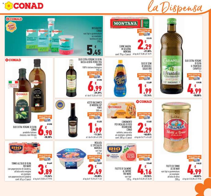 Nuovo volantino Conad dal 26/08