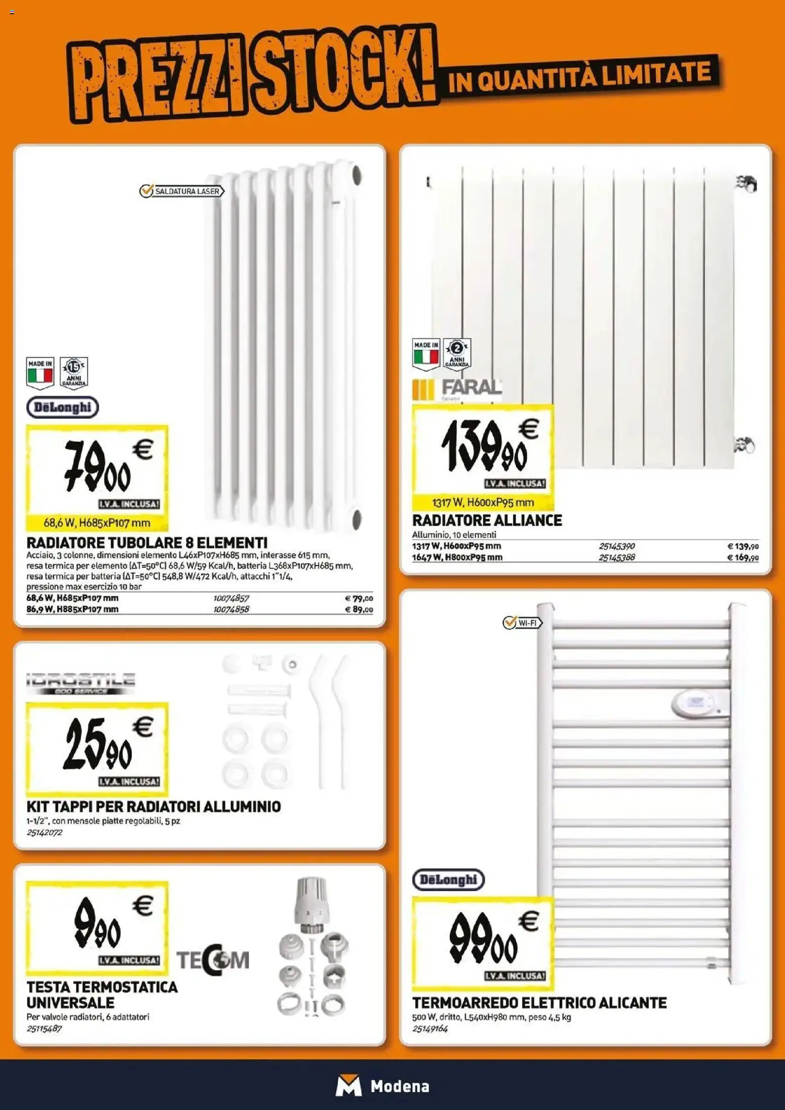 Anteprima dell'opuscolo TECNOMAT catalogo Modena dal negozio TECNOMAT valido da 29/10/2026
