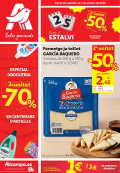 Vista previa del folleto de la tienda Alcampo válido desde el 24/09/2026 