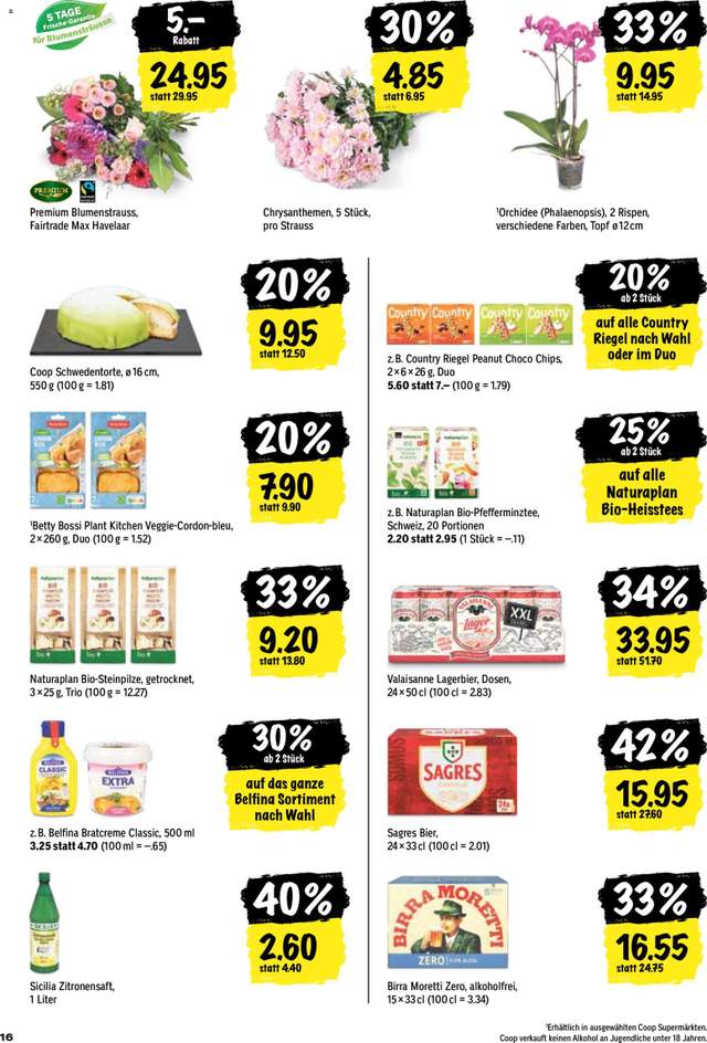 Neue Coop Aktionen ab 15.10.