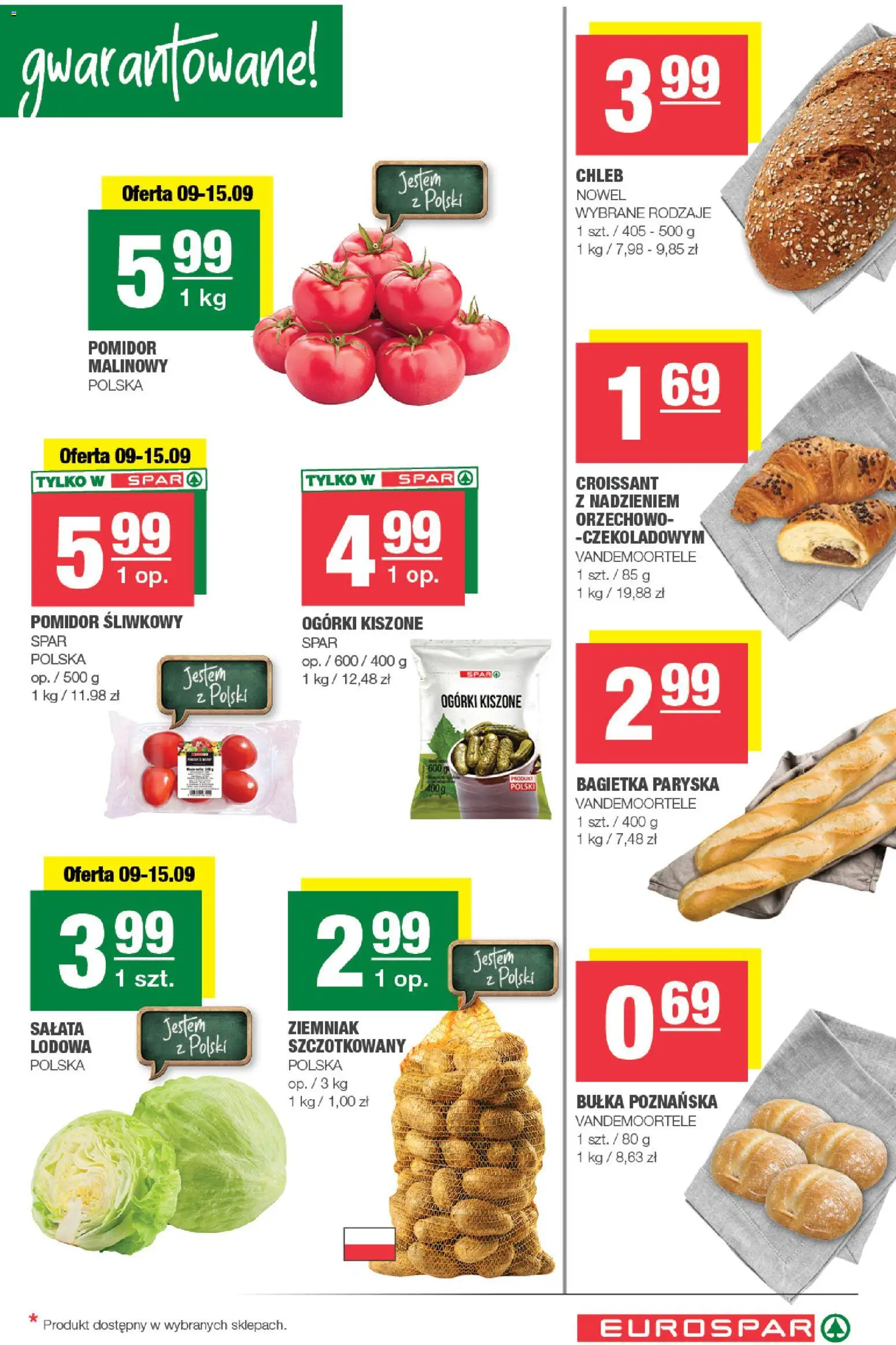 Pogląd gazetki "Spar gazetka - Eurospar" ze sklepu Spar ważnej od 09.09.2026