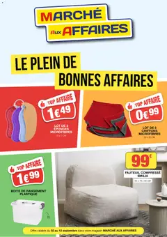 Prévisualisation de Marché aux Affaires catalogue du magasin Marché aux Affaires formulaire valide 02/09/2026