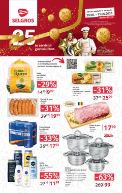 Previzualizarea de cataloage: Selgros Selgros Catalog valabil de la 29.05.2026