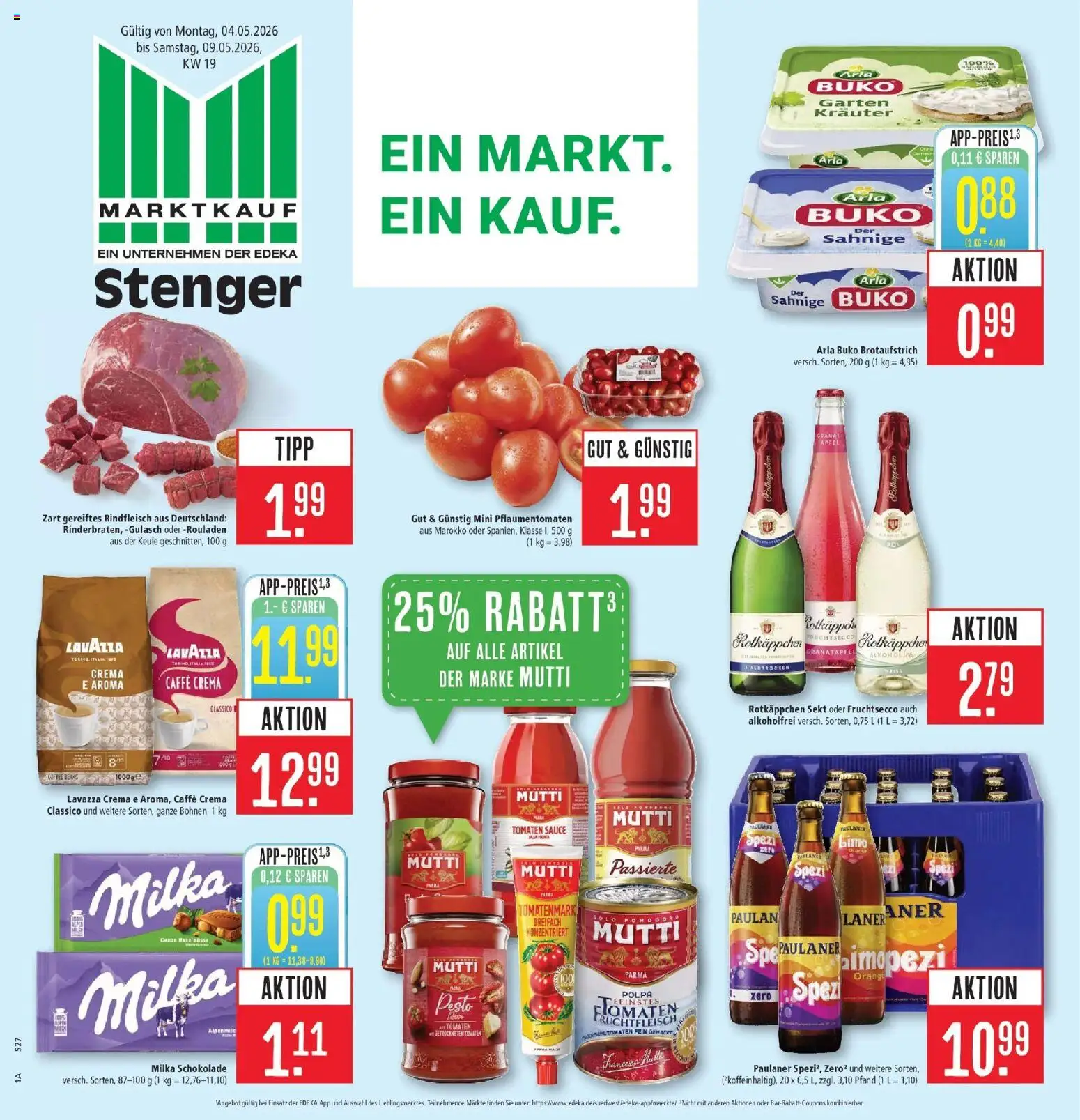 Vorschau von dem Prospekt des Geschäftes Marktkauf, gültig ab dem 04.05.2026