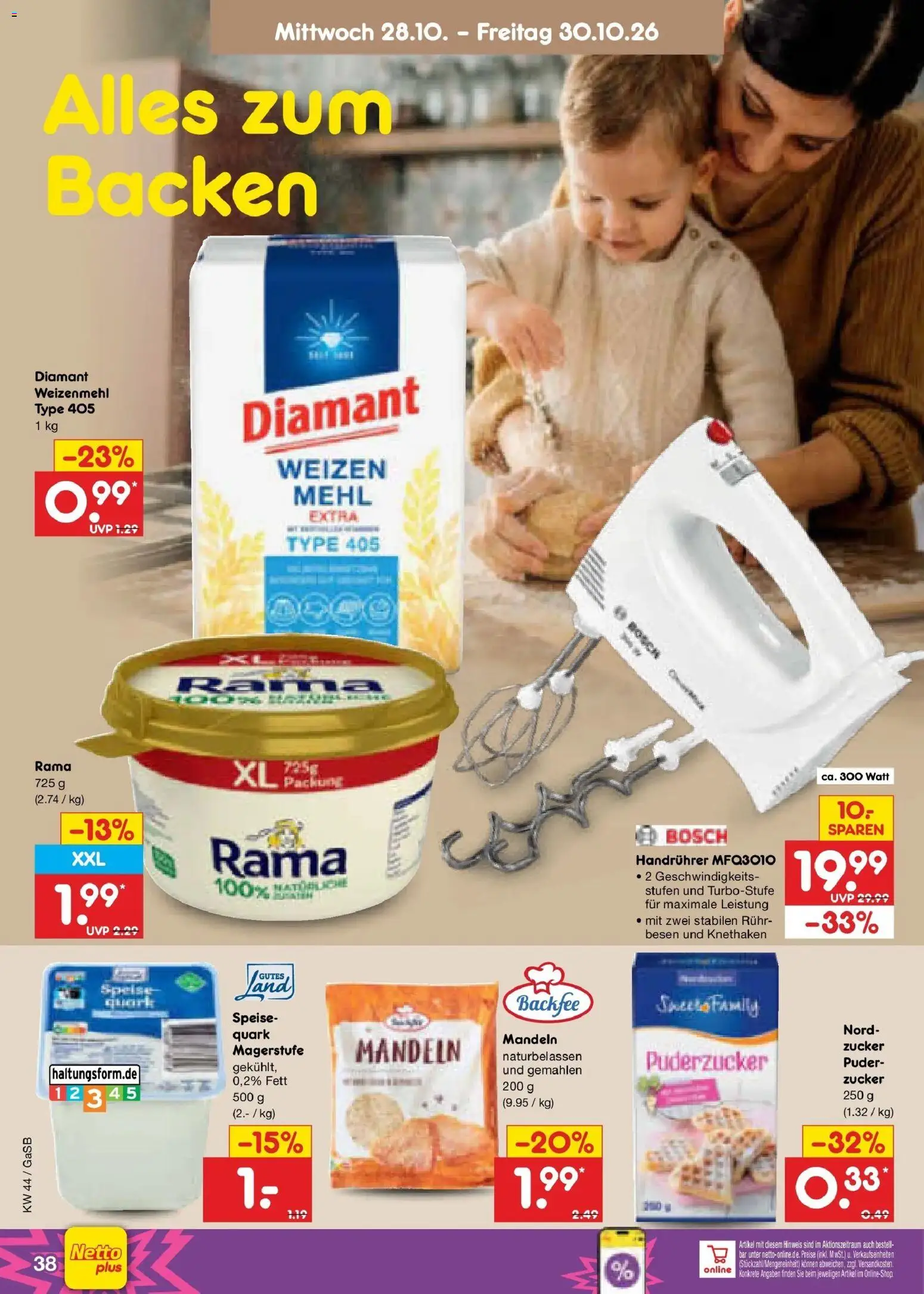 Vorschau von dem Prospekt des Geschäftes Netto Marken-Discount, gültig ab dem 26.10.2026