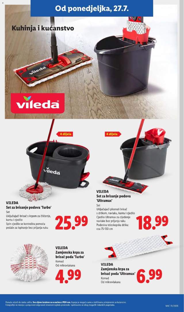 Novi Lidl katalog od 23.07.