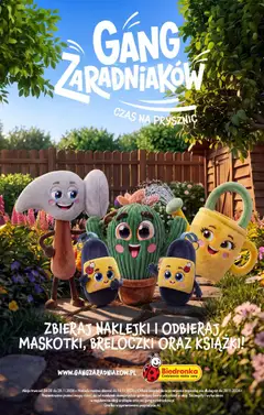 Náhled nabídky: Biedronka Polsko Biedronka Polsko leták - Gang zaradniaków platný od 01.10.2026