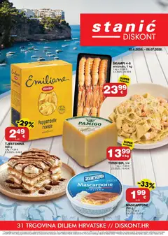 Pregled letka Stanić Diskont Katalog trgovine Stanić Diskont vrijedi od 25.06.2026