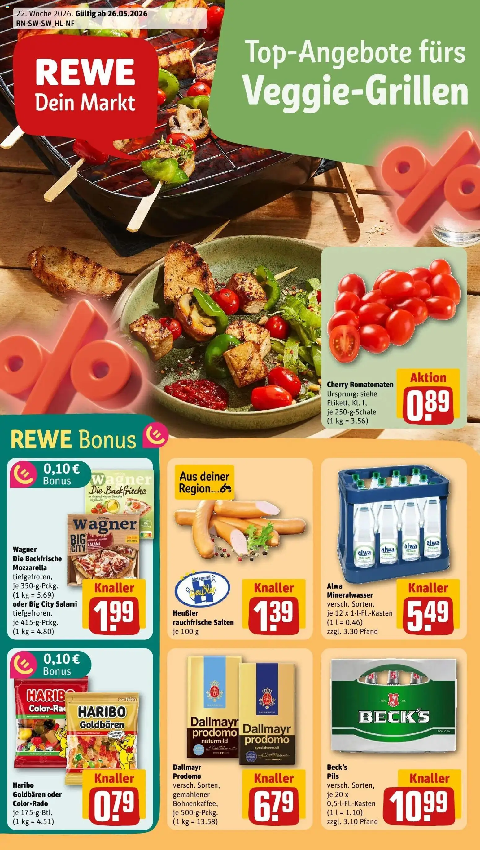 Vorschau von dem Prospekt des Geschäftes Rewe, gültig ab dem 26.05.2026