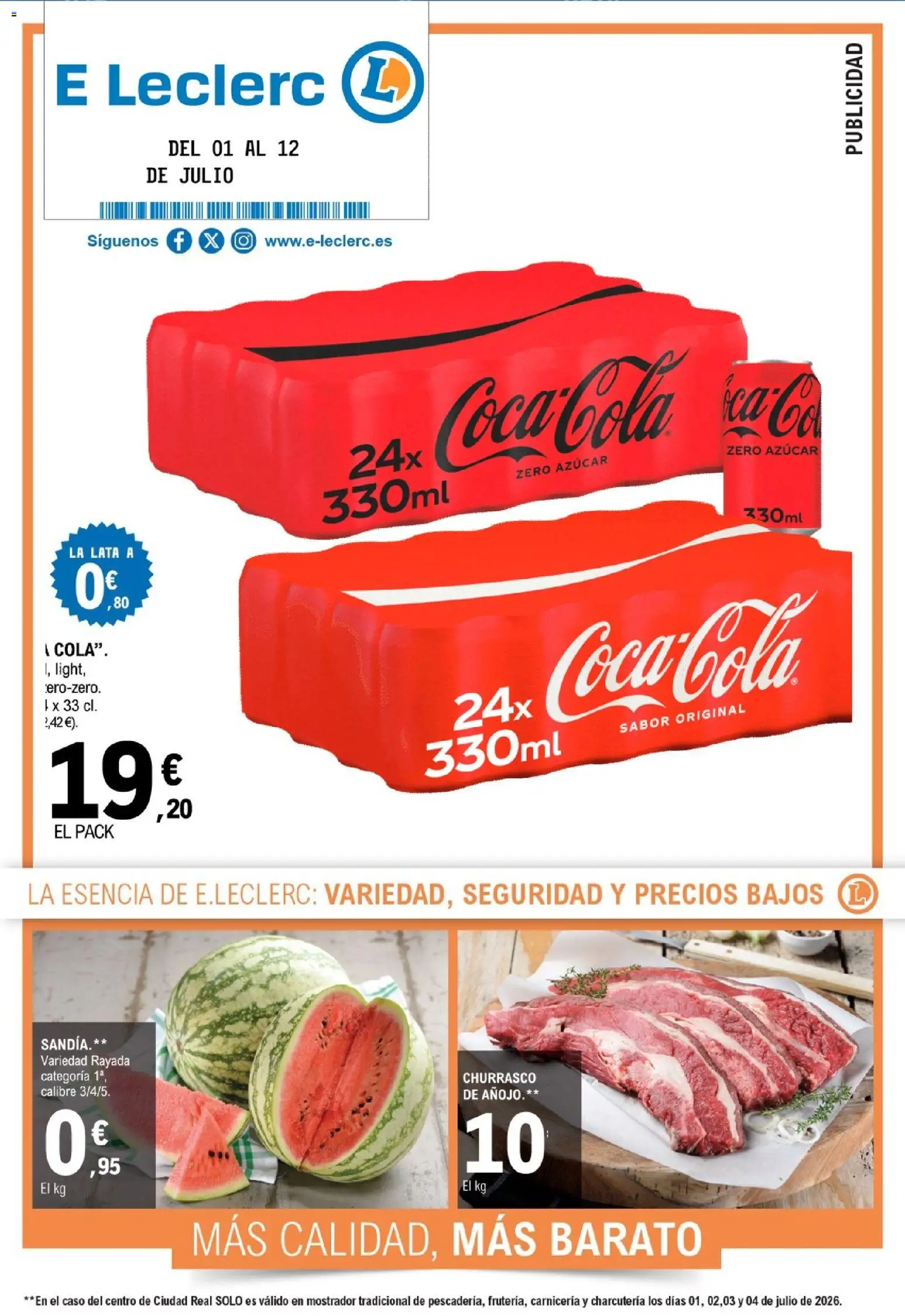 Vista previa del folleto de la tienda E.Leclerc válido desde el 01/07/2026 