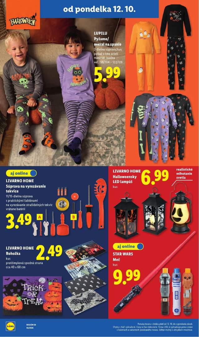 Nový Lidl leták od 12.10.