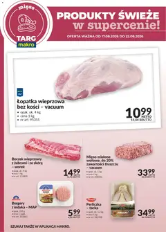 Pogląd gazetki "Makro gazetka - Produkty świeże w supercenie" ze sklepu Makro ważnej od 17.08.2026