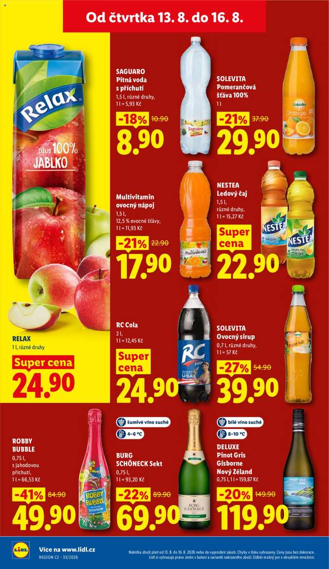 Nový Lidl leták od 13.08.