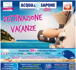 Anteprima dell'opuscolo Acqua e Sapone volantino N.18 dal negozio Acqua e Sapone valido da 24/08/2026