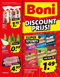 Voorbeeld van Boni folder van winkel Boni geldig vanaf 12-10-2026