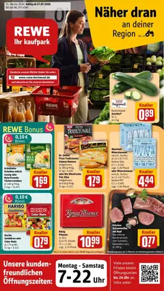 Vorschau von dem Prospekt des Geschäftes Rewe, gültig ab dem 27.07.2026