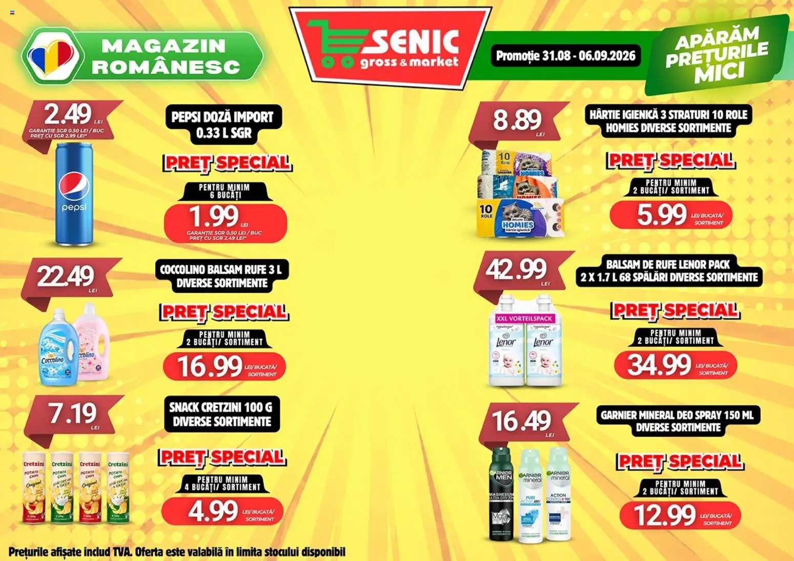Previzualizarea de cataloage: Senic Senic Catalog valabil de la 31.08.2026