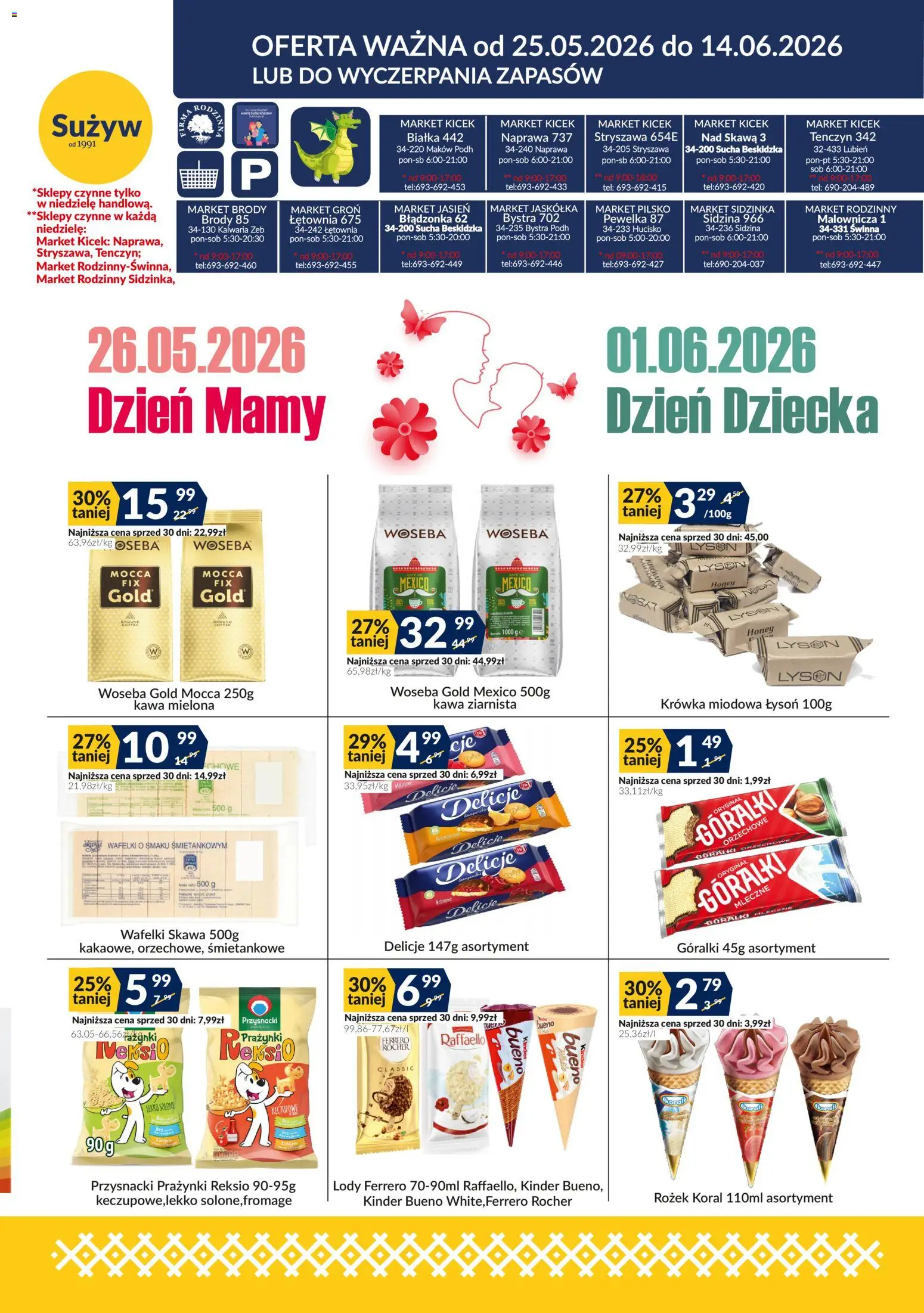 Pogląd gazetki "Sużyw gazetka" ze sklepu Sużyw ważnej od 25.05.2026
