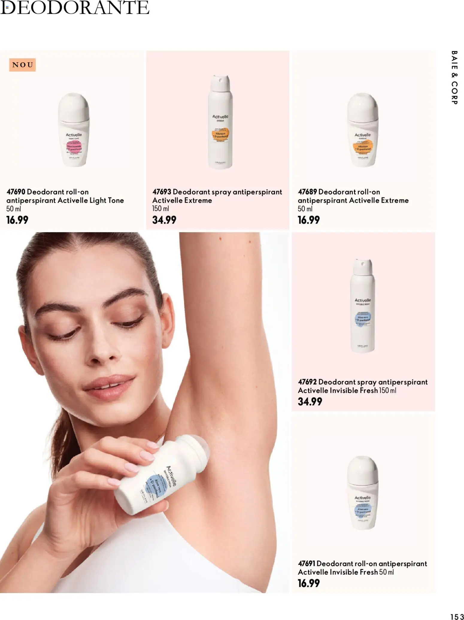 Previzualizarea de cataloage: Oriflame Oriflame Catalog 15 2026 valabil de la 11.11.2026 - Deodorant, Antiperspirant