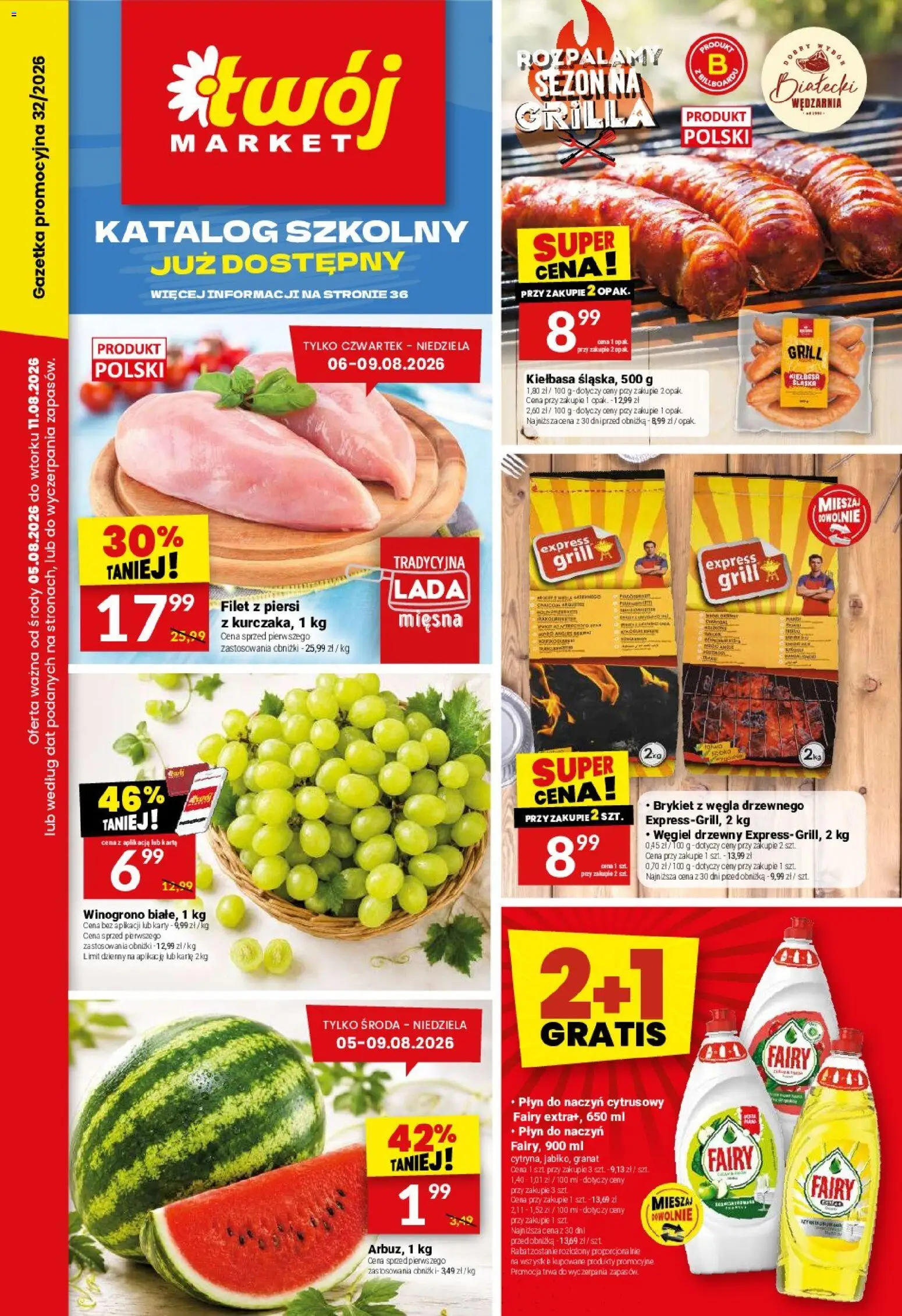 Pogląd gazetki "Twój Market gazetka" ze sklepu Twój Market ważnej od 05.08.2026