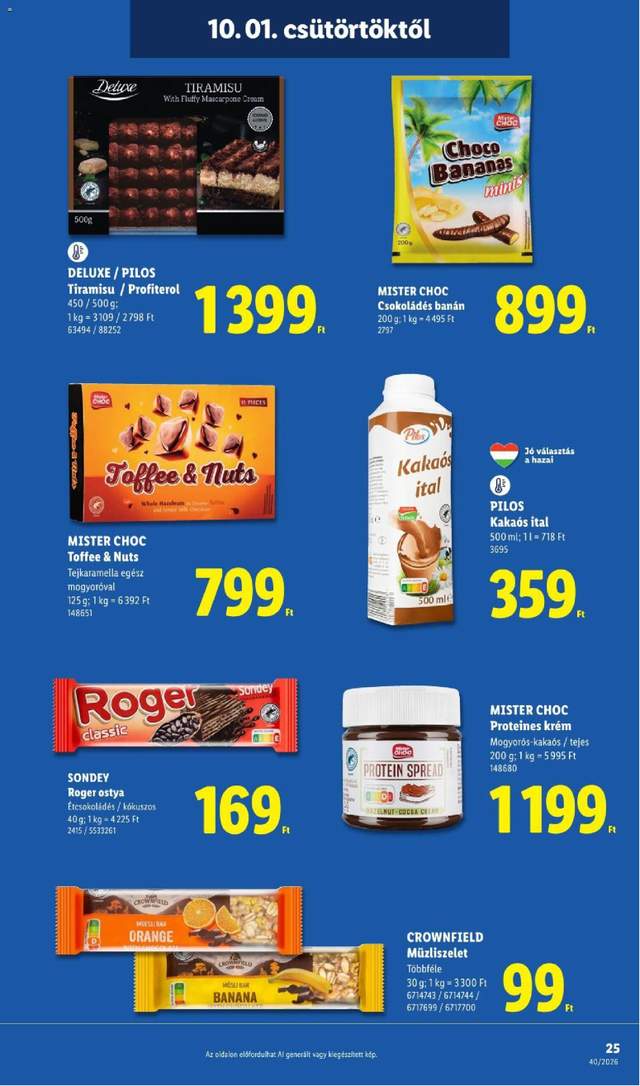 Új Lidl akciós újság 10.01.