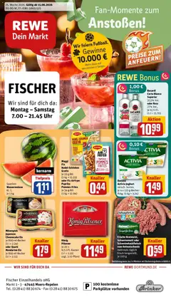 Vorschau von dem Prospekt des Geschäftes Rewe, gültig ab dem 14.06.2026