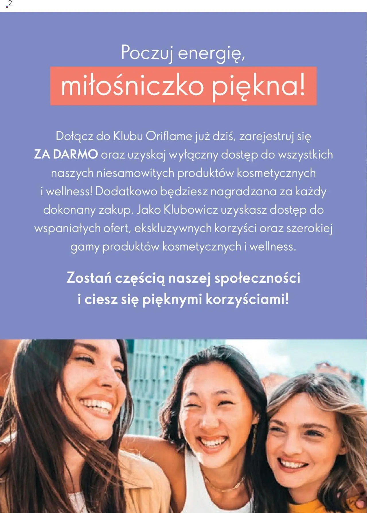 Pogląd gazetki "Strefa Korzyści" ze sklepu Oriflame ważnej od 23.01.2024