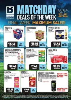 Preview of Bestway Bestway - Offers valid from 15/07/2026