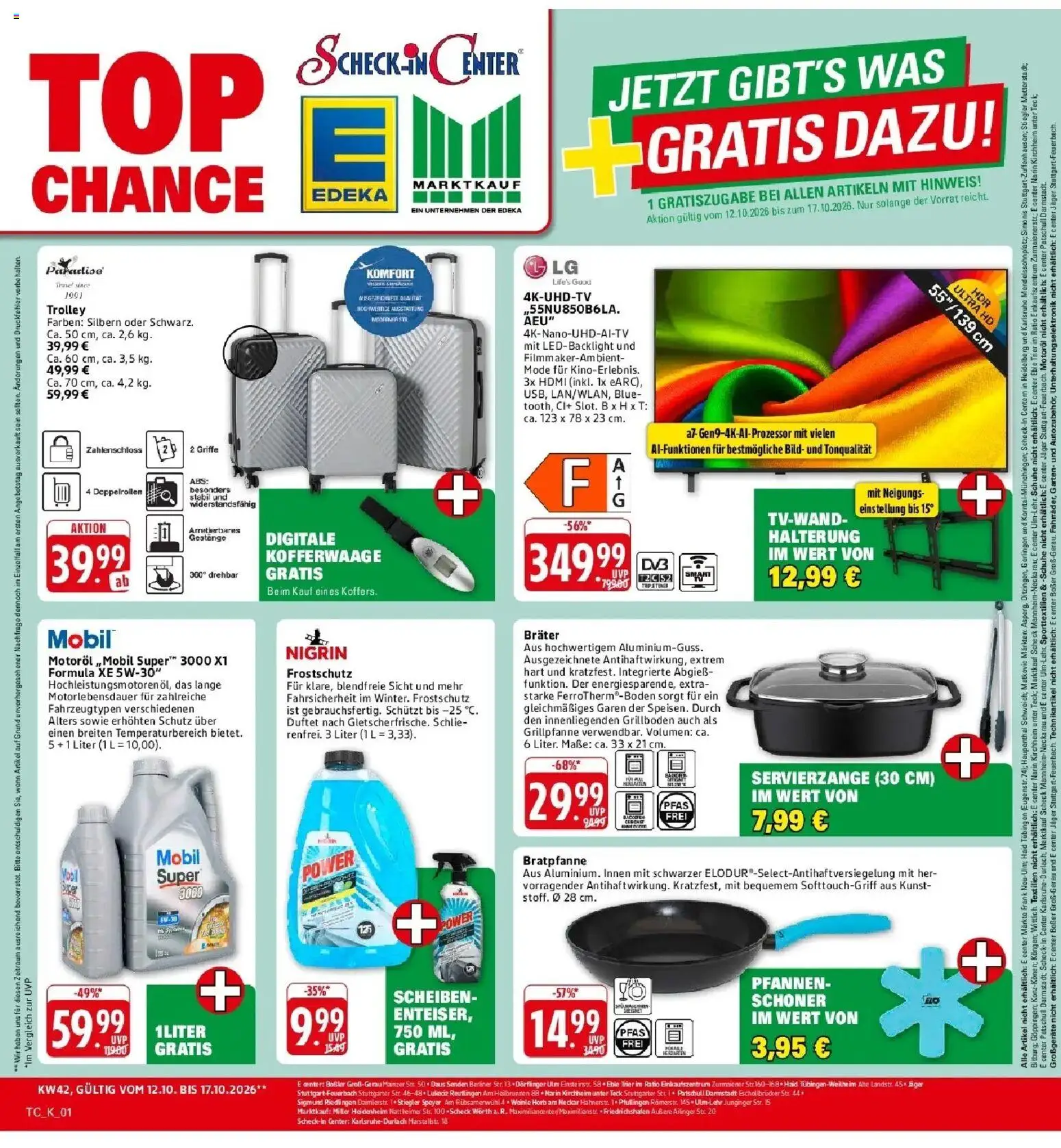 Vorschau von dem Prospekt des Geschäftes Edeka, gültig ab dem 12.10.2026