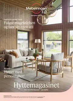 Forhåndsvis Møbelringen Årets hyttemagasin fra butikk Møbelringen gyldig fra 01/08/2026
