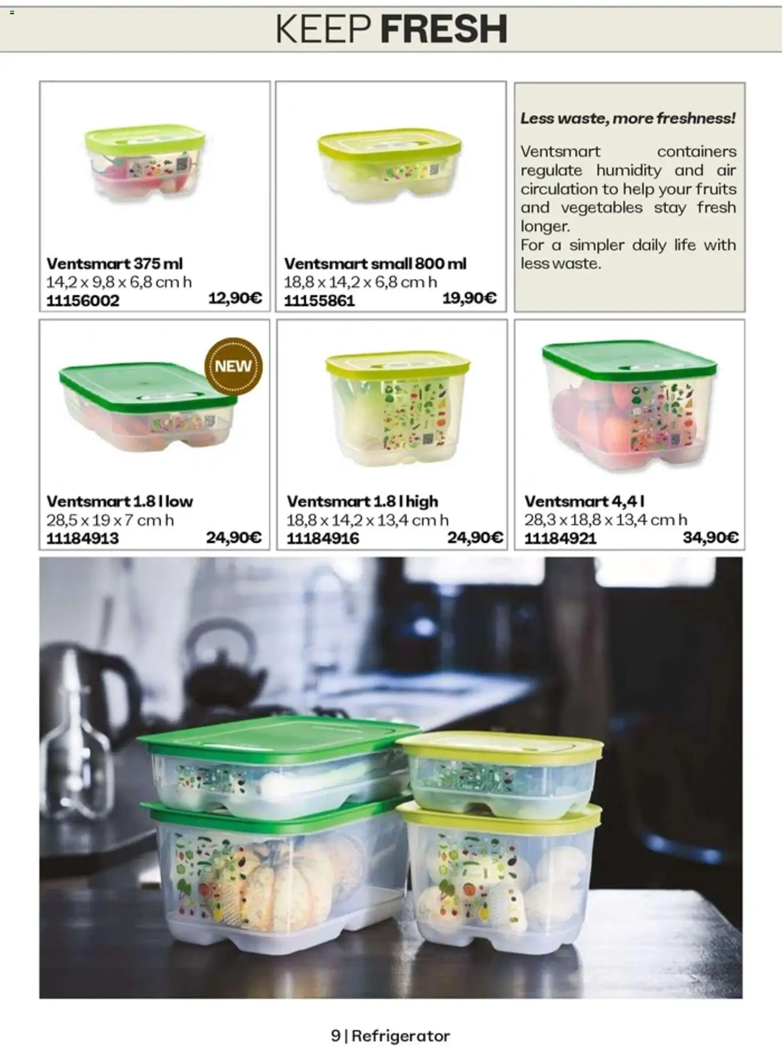 Prévisualisation de Catalogue Tupperware Hiver du magasin Tupperware formulaire valide 01/11/2026